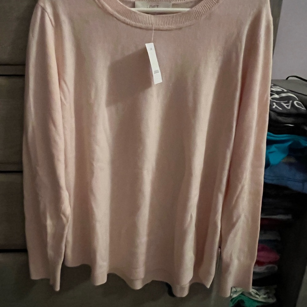 LOFT Pink Sweater